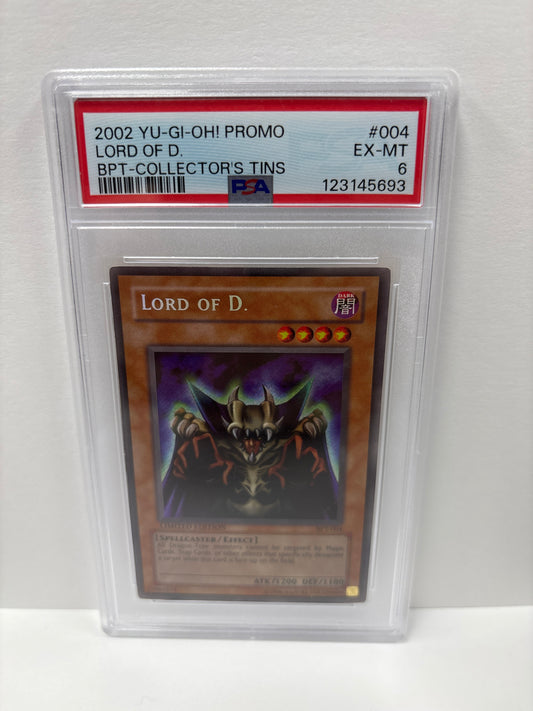 Yu-Gi-Oh! Lord of D. BPT-004 PSA 6