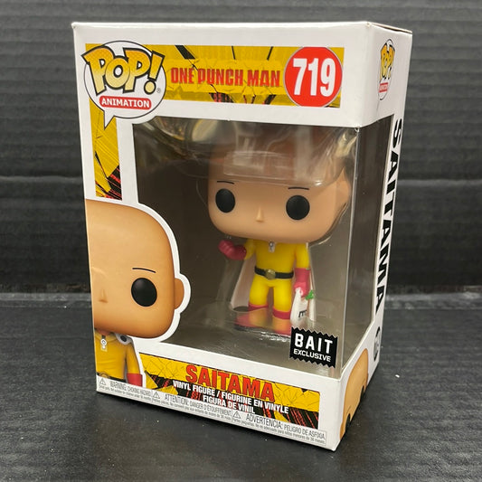 Funko Pop! One Punch Man Saitama 719 Bait Exclusive (Grade A-)