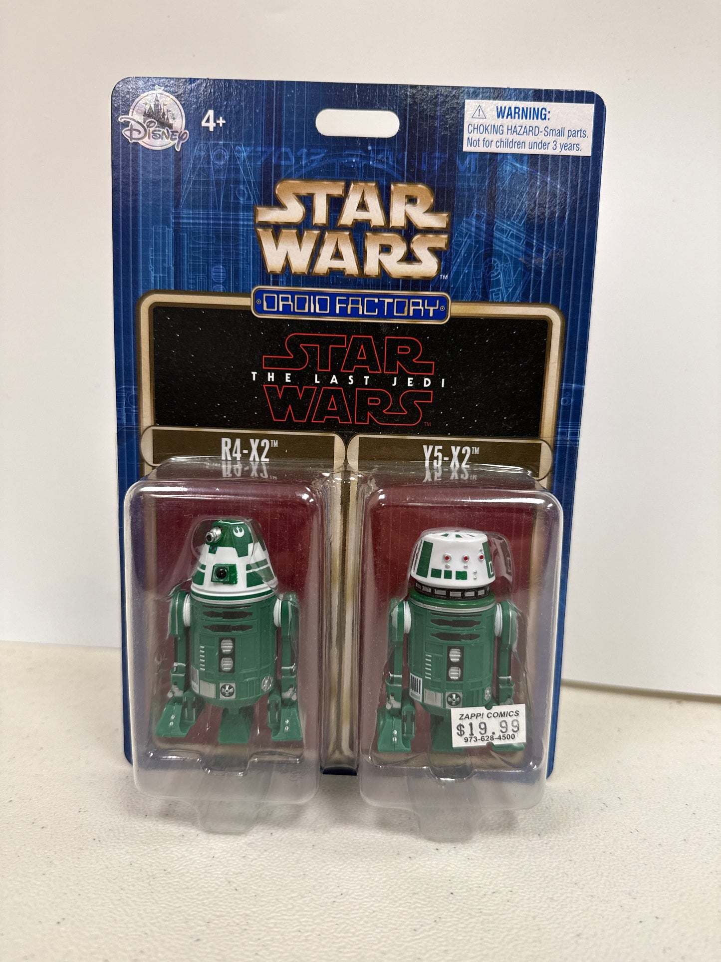 Star Wars Disney Parks Exclusive Droid Factory The Last Jedi R4-X2 & Y5-X2