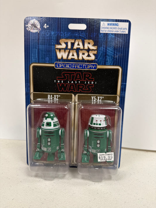 Star Wars Disney Parks Exclusive Droid Factory The Last Jedi R4-X2 & Y5-X2