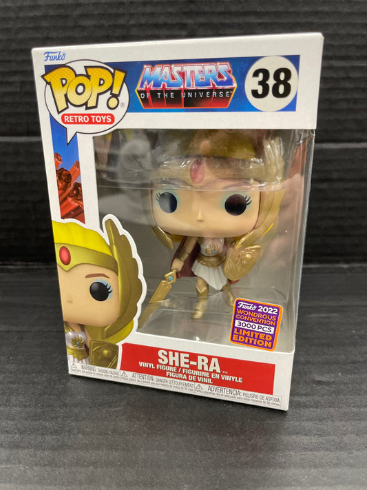 Funko Pop! Masters of the Universe She-Ra 38 2022 Wondrous Convention Exclusive (Grade A)