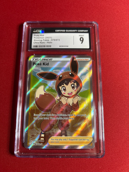 Pokemon Poke Kid 070/072 CGC 9