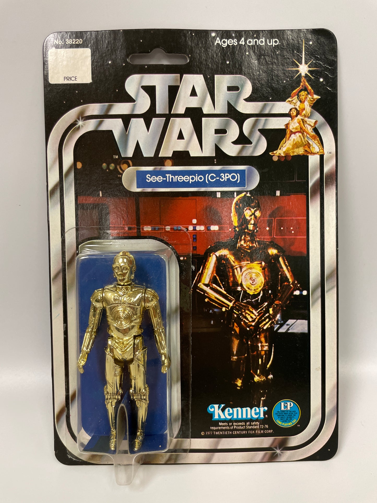 Star Wars See-Threepio (C-3PO) 1977 Kenner Vintage Action Figure