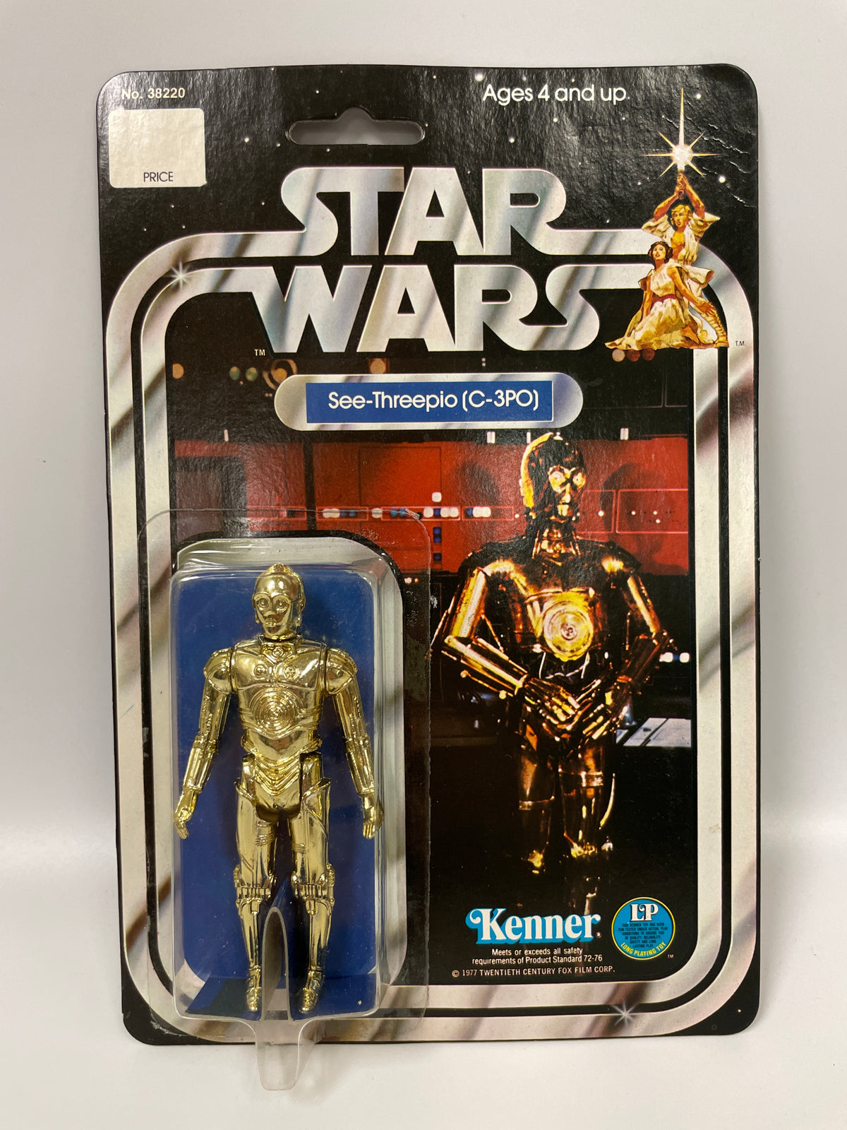 Star Wars See-Threepio (C-3PO) 1977 Kenner Vintage Action Figure 