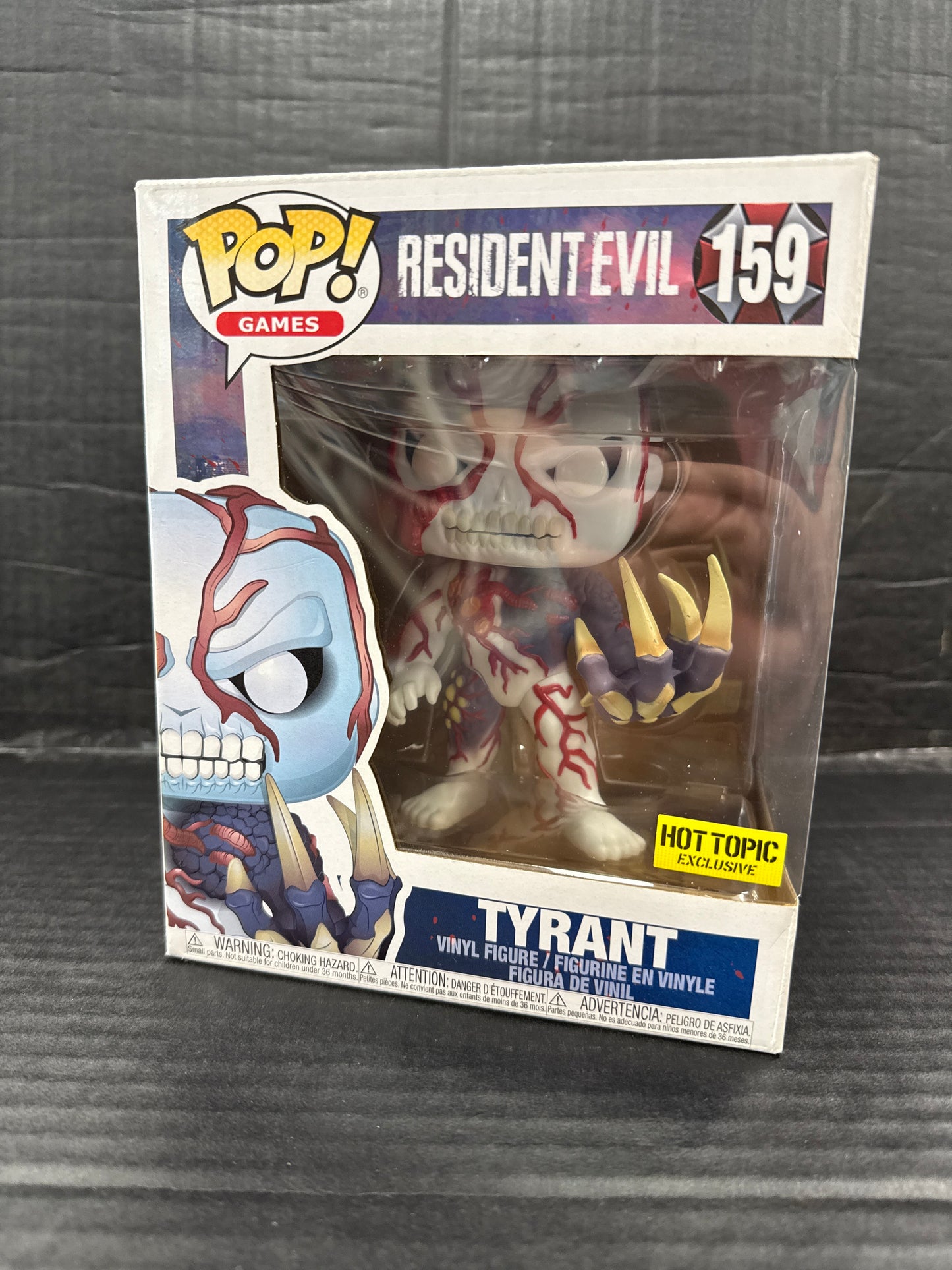 Funko Pop! Resident Evil Tyrant 159 Hot Topic Exclusive (Grade B)