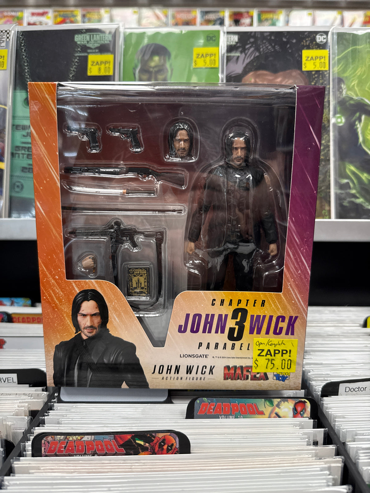 Medicom MAFEX John Wick Chapter 3 Parabellum No.233 (Open Box/Complete)