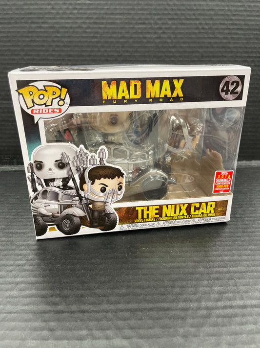 Funko Pop! Mad Max Fury Road The Nux Car 42 Summer 2018 Exclusive (Grade B+)
