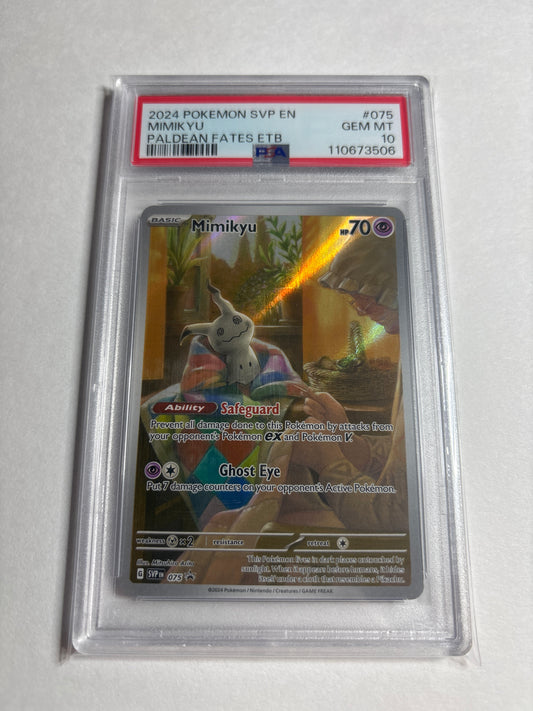 Pokemon Mimikyu #075 PSA 10