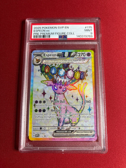 Pokemon Espeon ex 175 PSA 9