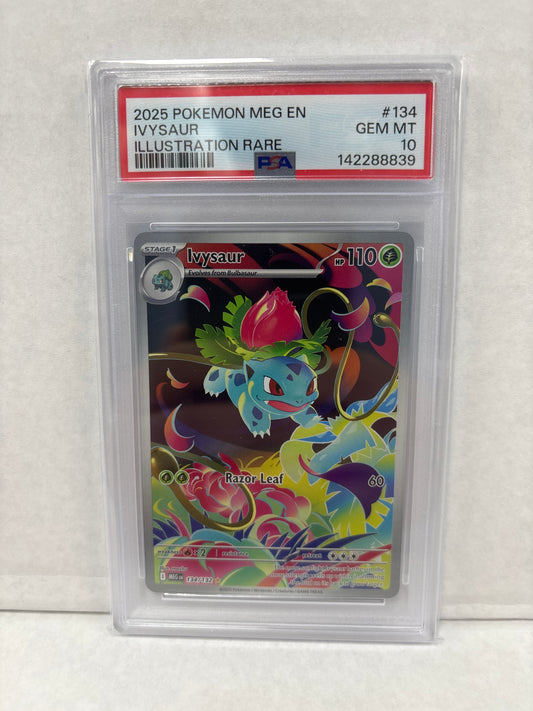 Pokemon Ivysaur 134/132 PSA 10