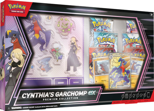 Pokemon Cynthia's Garchomp Ex Premium Collection Box