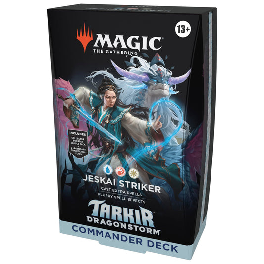 Magic the Gathering Tarkir Dragonstorm Jeskai Striker Commander Deck