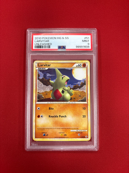 Pokemon Larvitar 51/95 PSA 9