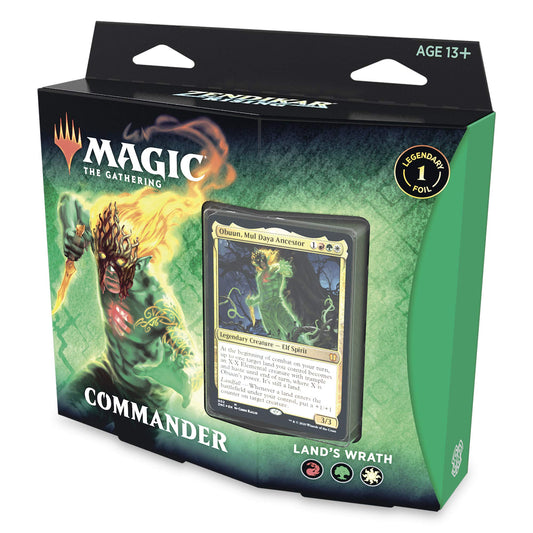 Magic the Gathering Zendikar Rising Land's Wrath Commander Deck