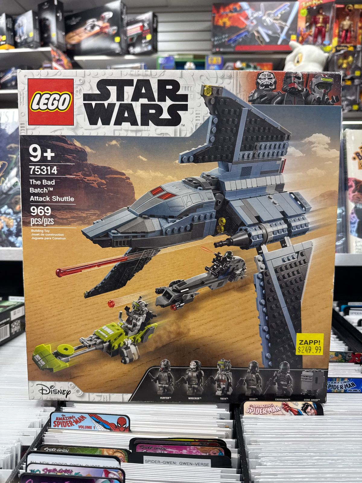 LEGO Star Wars The Bad Batch Attack Shuttle 75314