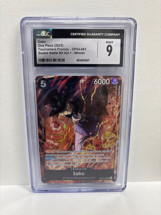 One Piece TCG Sabo OP04-083 CGC 9