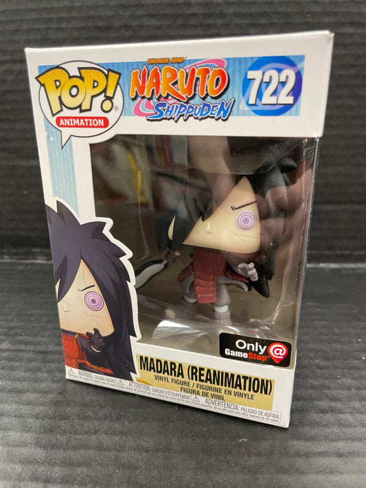 Funko Pop! Naruto Shippuden Madara Reanimation 722 GameStop Exclusive (Grade A)