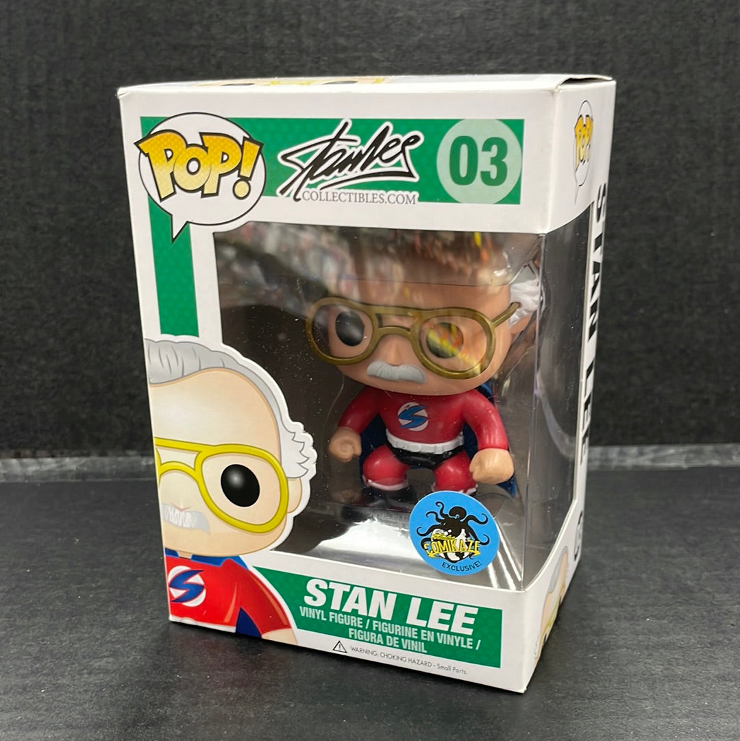 Funko Pop! Stan Lee 03 Comikaze Exclusive (Grade B)