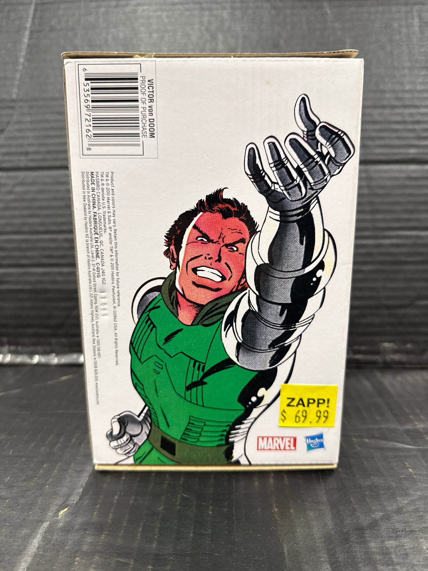 Marvel Universe 3.75 Victor Von Doom SDCC
