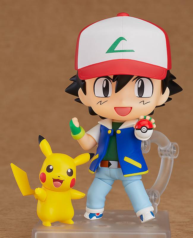 Nendoroid Pokemon Satoshi (Ash) & Pikachu 800