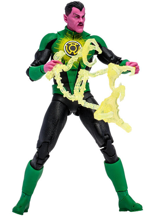 DC Multiverse McFarlane Collector Edition Sinestro Platinum Edition Chase