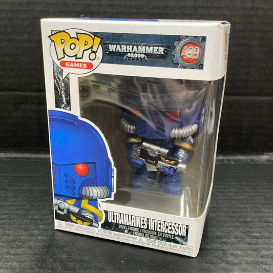 Funko Pop! Warhammer 40,000 Ultramarines Intercessor 499 (Grade B+)