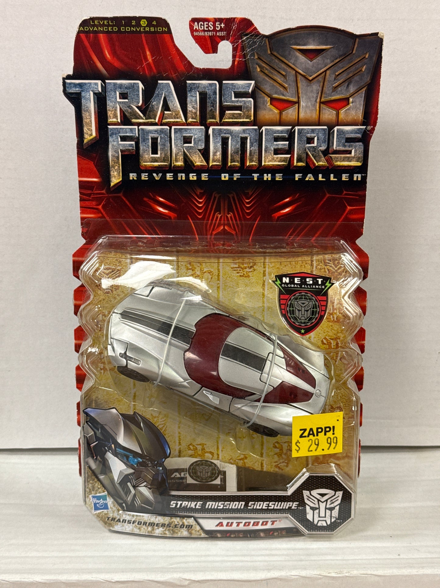 Transformers Revenge of the Fallen Strike Mission Sideswipe