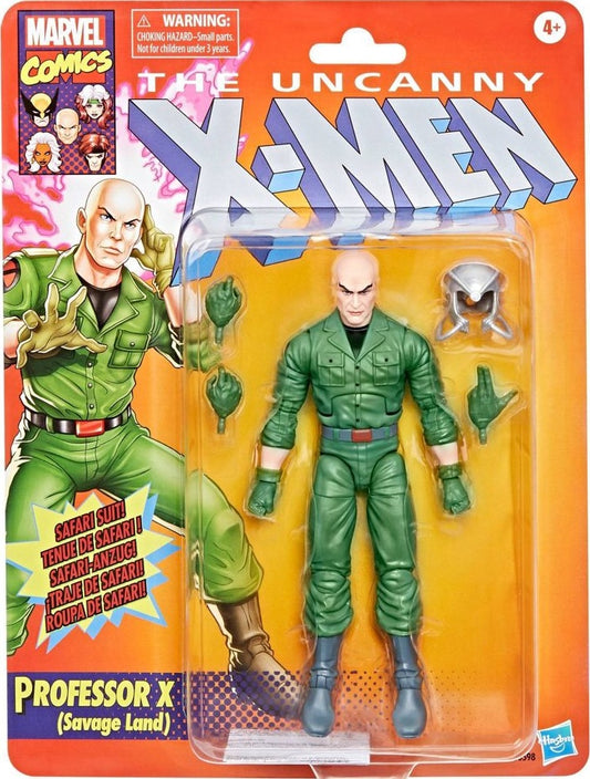 Marvel Legends X-Men Professor X (Savage Land) Retro Card