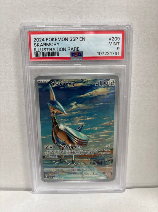 Pokemon Skarmory 209/191 PSA 9