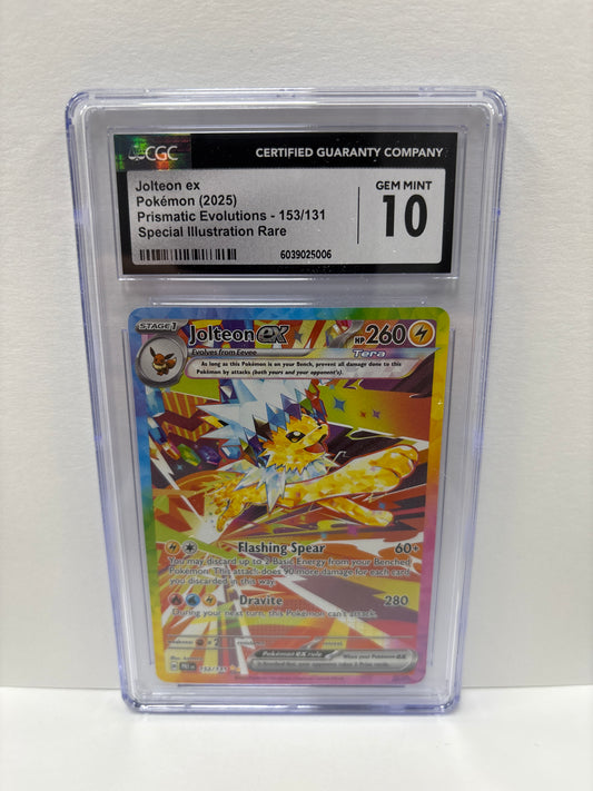 Pokemon Jolteon ex 153/131 CGC 10