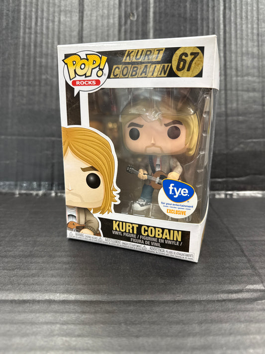 Funko Pop! Kurt Cobain 67 FYE Exclusive (Grade A-)