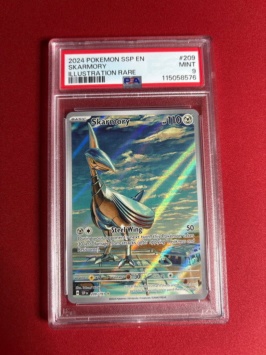 Pokemon Skarmory 209/191 PSA 9