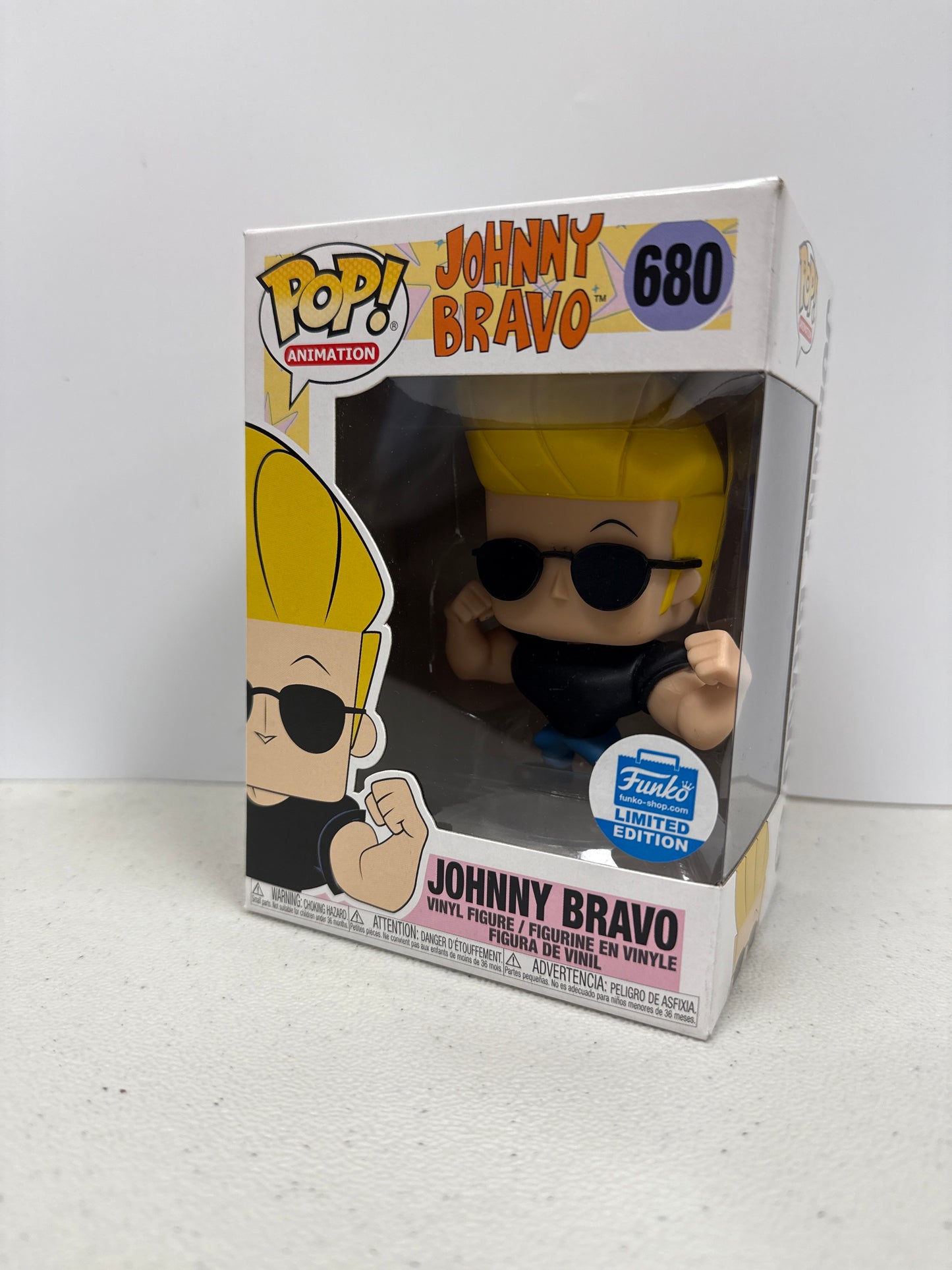 Funko Pop! Johnny Bravo 680 Funko Shop Exclusive (Grade A-)