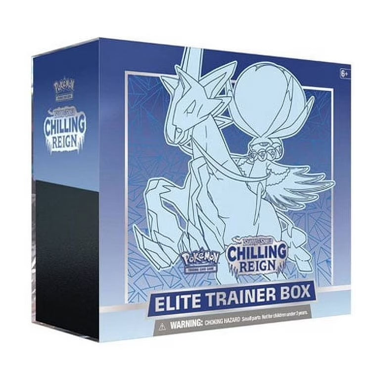 Pokémon Sword and Shield Chilling Reign Elite Trainer Box (Ice Rider Calyrex) (Blue)