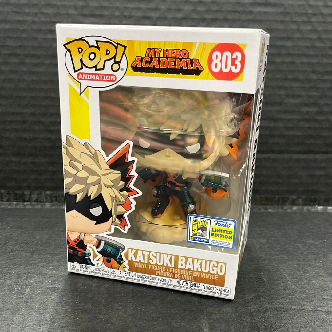 Funko Pop! My Hero Academia Katsuki Bakugo 803 SDCC 2020 (Grade A-)