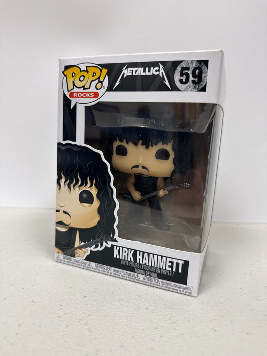 Funko Pop! Metallica Kirk Hammett 59 (Grade B+)