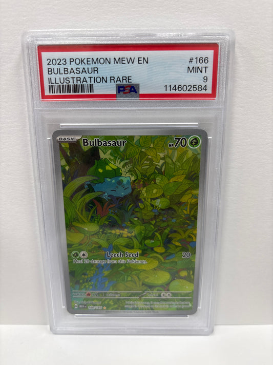 Pokemon Bulbasaur 166/165 PSA 9