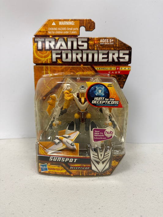 Transformers Hunt for the Decepticons Scout Class Sunspot 2010