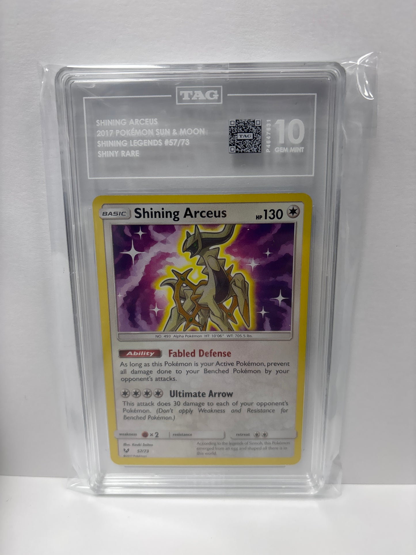 Pokemon Shining Arceus 57/73 TAG 10