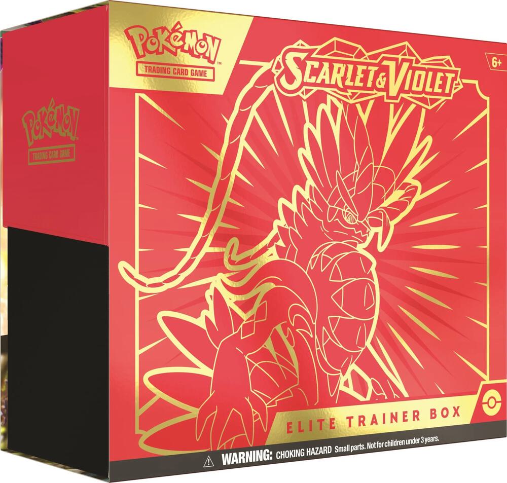 Pokemon Scarlet & Violet Base Elite Trainer Box (Koraidon)