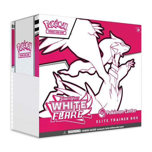 Pokemon Scarlet & Violet White Flare Pokemon Center Elite Trainer Box