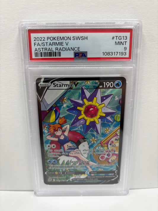 Pokemon Starmie V TG13/TG30 PSA 9