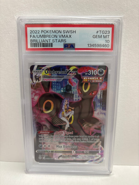 Pokemon Umbreon VMAX TG23/TG30 PSA 10
