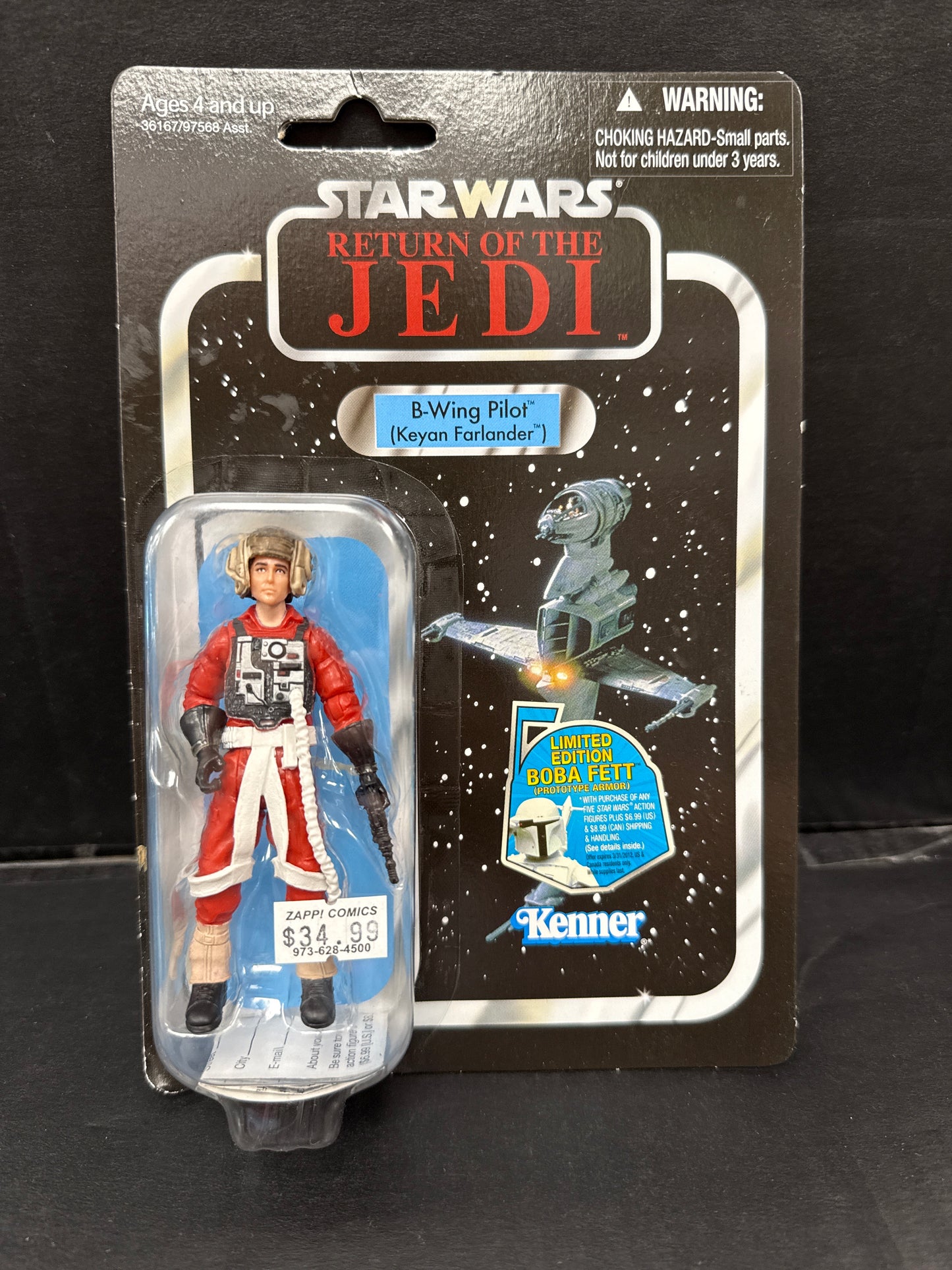 Star Wars Return of the Jedi B-Wing Pilot (Keyan Farlander) VC63