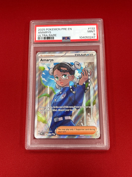 Pokemon Amarys 132/131 PSA 9