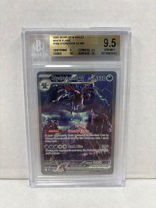 Pokemon Hydreigon ex 169/086 Beckett 9.5