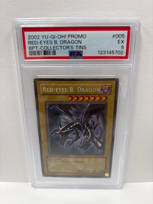 Yu-Gi-Oh! Red-Eyes B. Dragon BPT-005 PSA 5
