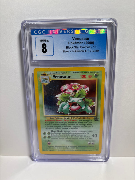 Pokemon Venusaur (2000) 13 CGC 8