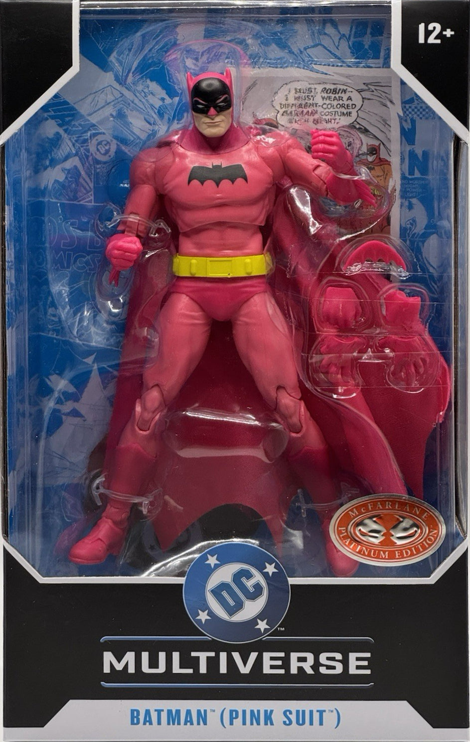 DC Multiverse Batman (Pink Suit) Detective Comics #241 Red Platinum Edition