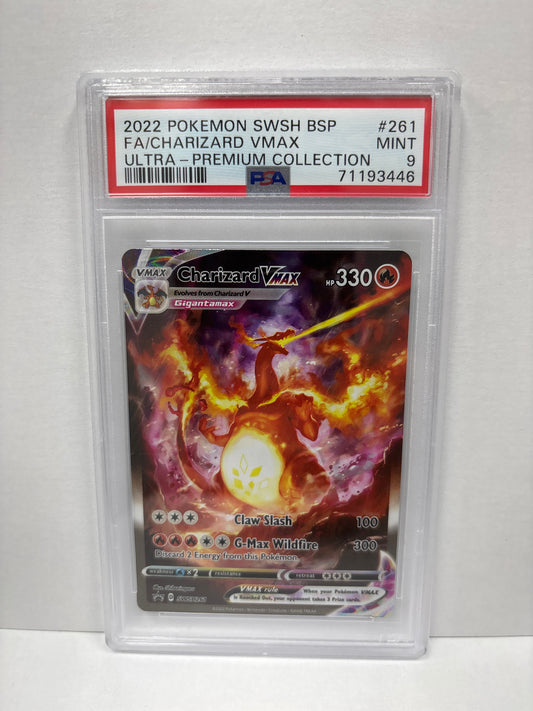 Pokemon Charizard VMAX SWSH261 PSA 9